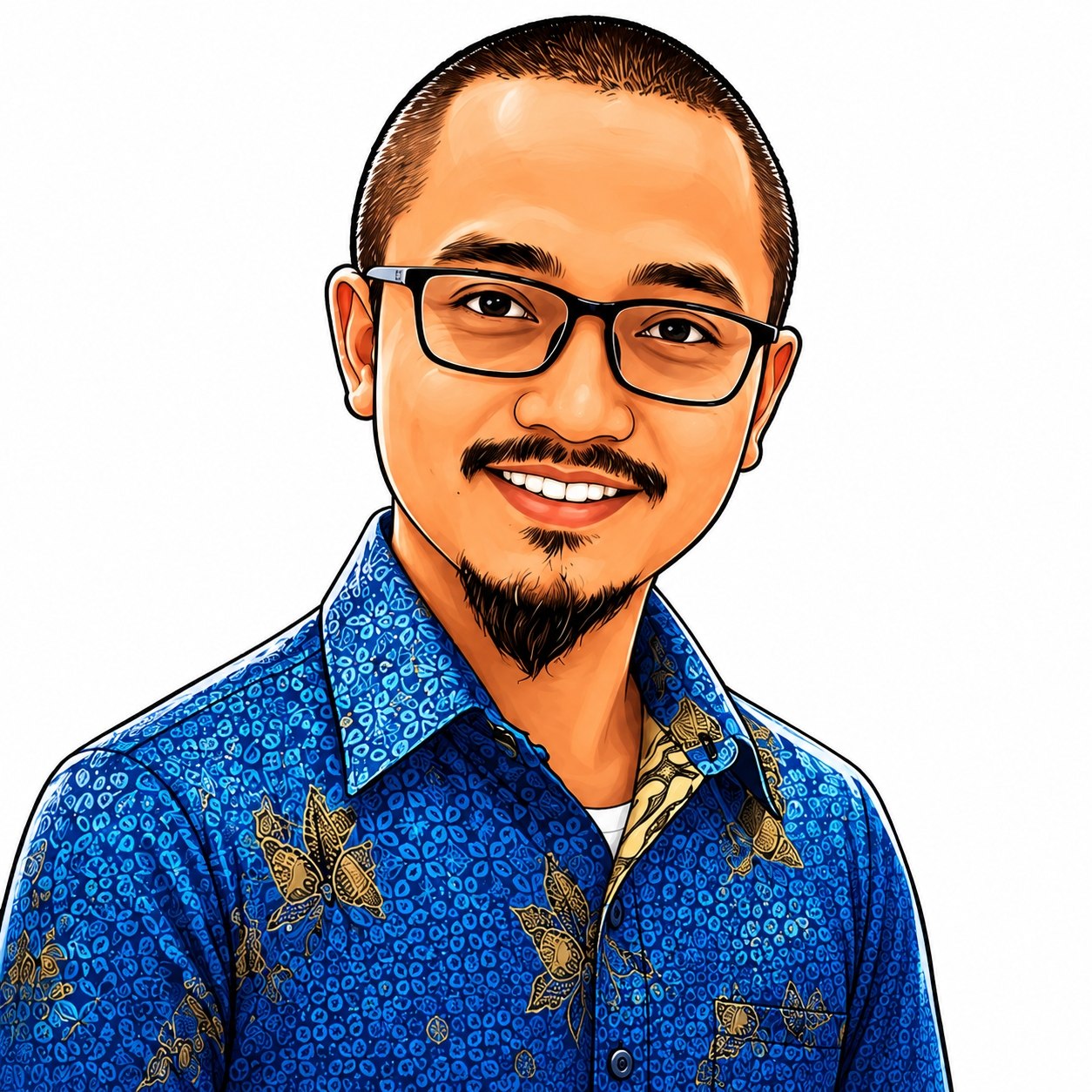 Ilustrasi profil Cikgu Hafis